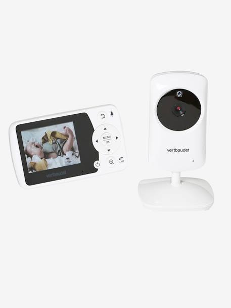 VisiCare Video Baby Monitor - 2.4' Screen, by Vertbaudet White 