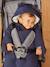 2-in-1 Pramsuit Jacket for Babies Dark Blue 