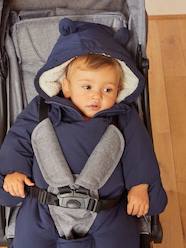 Baby-Outerwear-Snowsuits-2-in-1 Pramsuit Jacket for Babies