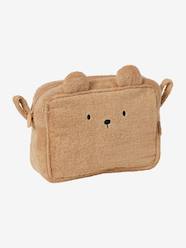 Nursery-Bathing & Babycare-Toiletry Bags-Bear Toiletry Bag in Terry Cloth