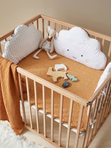 Modular Cot Bumper, NUAGE D'ETOILES White 