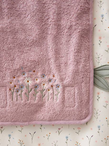 Changing Mat, Sweet Provence PURPLE MEDIUM SOLID WITH DESIG 