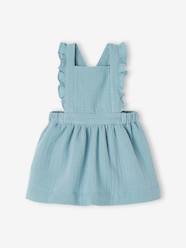 Baby-Dungaree Dress in Cotton Gauze, for Babies