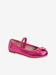 Shoes-Iridescent Mary Jane Shoes for Girls