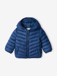-Lightweight Padded Jacket with Hood for Babies