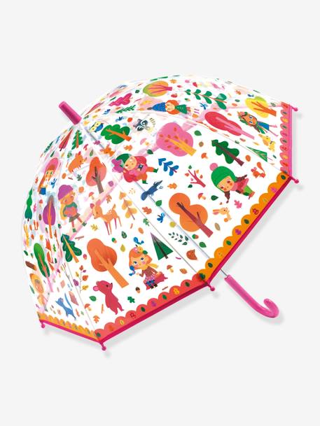 Forest Umbrella - DJECO PINK BRIGHT SOLID WITH DESIG 