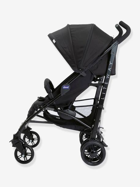 Liteway 4 Pushchair by CHICCO BLACK DARK SOLID 