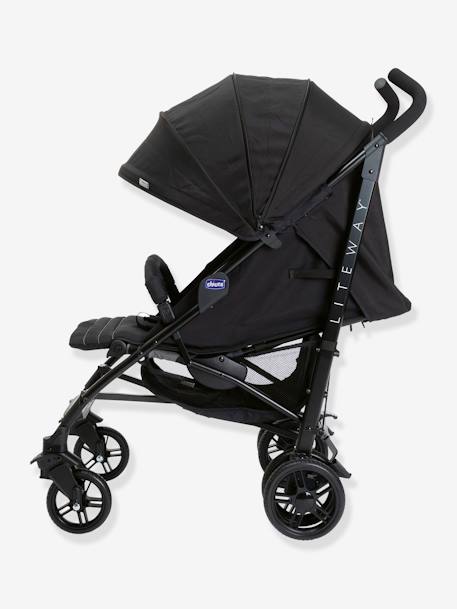 Liteway 4 Pushchair by CHICCO BLACK DARK SOLID 