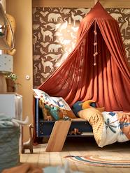 Bedding & Decor-Decoration-Bed Canopy in Cotton Gauze, Wild Sahara