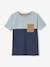 Colourblock T-Shirt for Boys azure+BLUE MEDIUM SOLID WITH DESIGN+GREEN DARK SOLID WITH DESIGN+ORANGE MEDIUM SOLID WITH DESIG 