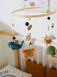 Nursery-Cot Mobiles-Musical Mobile, Mini Zoo