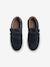 Leather Derby Shoes with Touch Fasteners for Boys BLUE DARK SOLID+BROWN MEDIUM SOLID+navy blue 