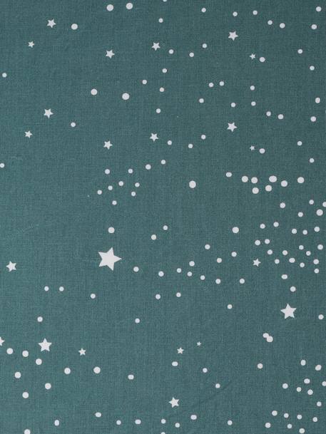 Fitted Sheet for Children, Graphic Dino GREEN DARK GREYED 