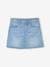 A-line Denim Skirt, for Girls BLUE DARK WASCHED+BLUE MEDIUM WASCHED 