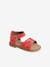 Open-Toe Sandals for Baby Girls ORANGE BRIGHT SOLID 