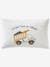 Duvet Cover & Pillowcase Set for Children, Work in Progress WHITE LIGHT SOLID WITH DESIGN 