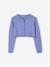 Bolero Cardigan for Girls PURPLE MEDIUM SOLID 