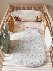Bedding & Decor-Baby Bedding-Modular Cot/Playpen Bumper, Wild Sahara