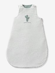 Bedding & Decor-Baby Bedding-Sleepbags-Summer Special Baby Sleep Bag in Organic Cotton* Gauze, Cactus