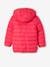 Reversible Lightweight Padded Jacket with Padding in Recycled Polyester, for Girls 6306+GREY DARK ALL OVER PRINTED+night blue+PINK BRIGHT ALL OVER PRINTED 