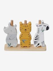 Toys-Baby & Pre-School Toys-Early Learning & Sensory Toys-Stackable Jungle Animals in FSC® Wood