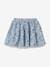 Special Occasion Floral Skirt for Girls ecru+WHITE LIGHT ALL OVER PRINTED 