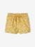 Jersey Knit Shorts, for Baby Girls White/Print+YELLOW MEDIUM ALL OVER PRINTED 