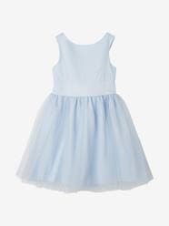 Girls-Dresses-Girls' Sateen & Tulle Occasion Dress