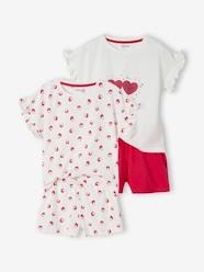 Girls-Nightwear-Pack of 2 Pyjamas for Girls