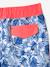 Swim Shorts with Foliage Print, for Boys BLUE MEDIUM ALL OVER PRINTED 