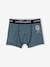 Pack of 7 Stretch Monster Boxer Shorts for Boys WHITE LIGHT ALL OVER PRINTED 