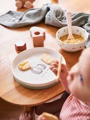 Nursery-Mealtime-Bowls & Plates-Ceramic & Silicone Mealtime Set, Hanoi Theme