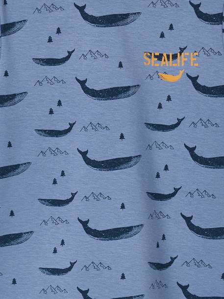 Pack of 2 Whale Pyjamas for Boys YELLOW MEDIUM SOLID WTH DESIGN 