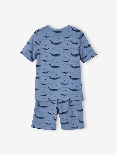 Pack of 2 Whale Pyjamas for Boys YELLOW MEDIUM SOLID WTH DESIGN 