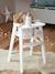 Wooden High Chair for Dolls - FSC® Certified White 