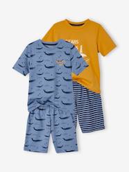 Boys-Pack of 2 Whale Pyjamas for Boys