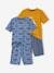 Pack of 2 Whale Pyjamas for Boys YELLOW MEDIUM SOLID WTH DESIGN 