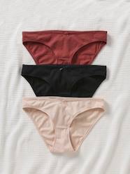 Maternity-Lingerie-Knickers & Shorties-Pack of 3 Cotton Briefs for Maternity