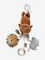 Multisensory Toy with Clip, Tanzania BEIGE MEDIUM SOLID WITH DECOR 