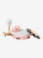 Toys-Baby & Pre-School Toys-Set of Maracas, Tambourine, Tambourine with Rattles - FSC® Certified