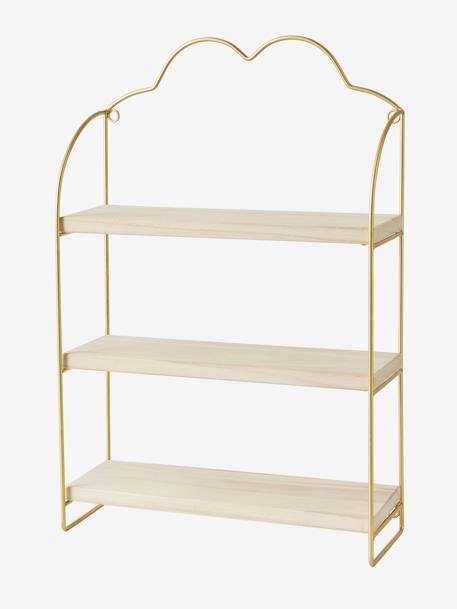 3-Level Bookcase, Cloud YELLOW MEDIUM METALLIZED 