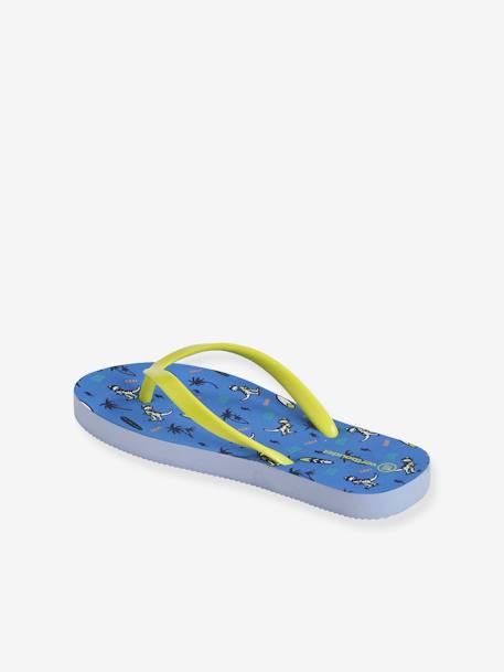 Printed Flip-Flops for Boys BLUE MEDIUM ALL OVER PRINTED 