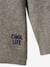 V-Neck Cardigan, 'cool life' Embroidery, for Boys GREY MEDIUM SOLID 