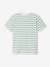 Short-Sleeved Sailor-Style T-Shirt for Boys azure+BLUE BRIGHT STRIPED+GREEN MEDIUM STRIPED+striped red+striped yellow 