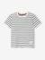 Short-Sleeved Sailor-Style T-Shirt for Boys azure+BLUE BRIGHT STRIPED+GREEN MEDIUM STRIPED+striped red+striped yellow 