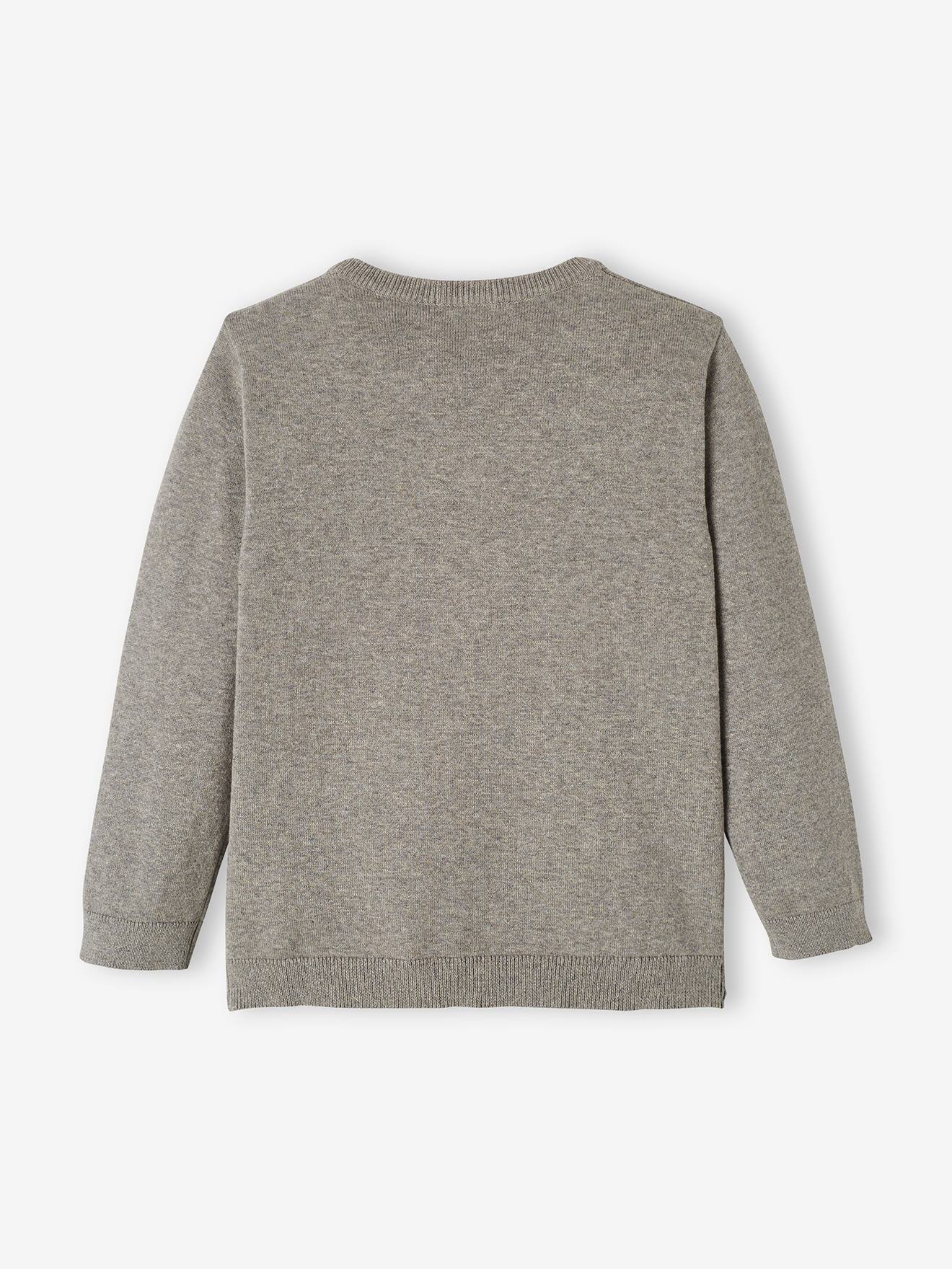 Boys 2025 grey sweater