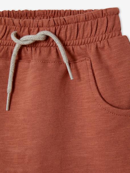 Bermuda Shorts in Fleece for Baby Boys aqua green+BROWN MEDIUM SOLID+Dark Blue 