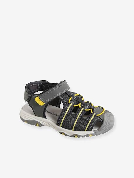 Sandals for Boys GREY MEDIUM SOLID 