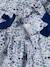 Special Occasion Floral Dress for Babies WHITE LIGHT ALL OVER PRINTED 