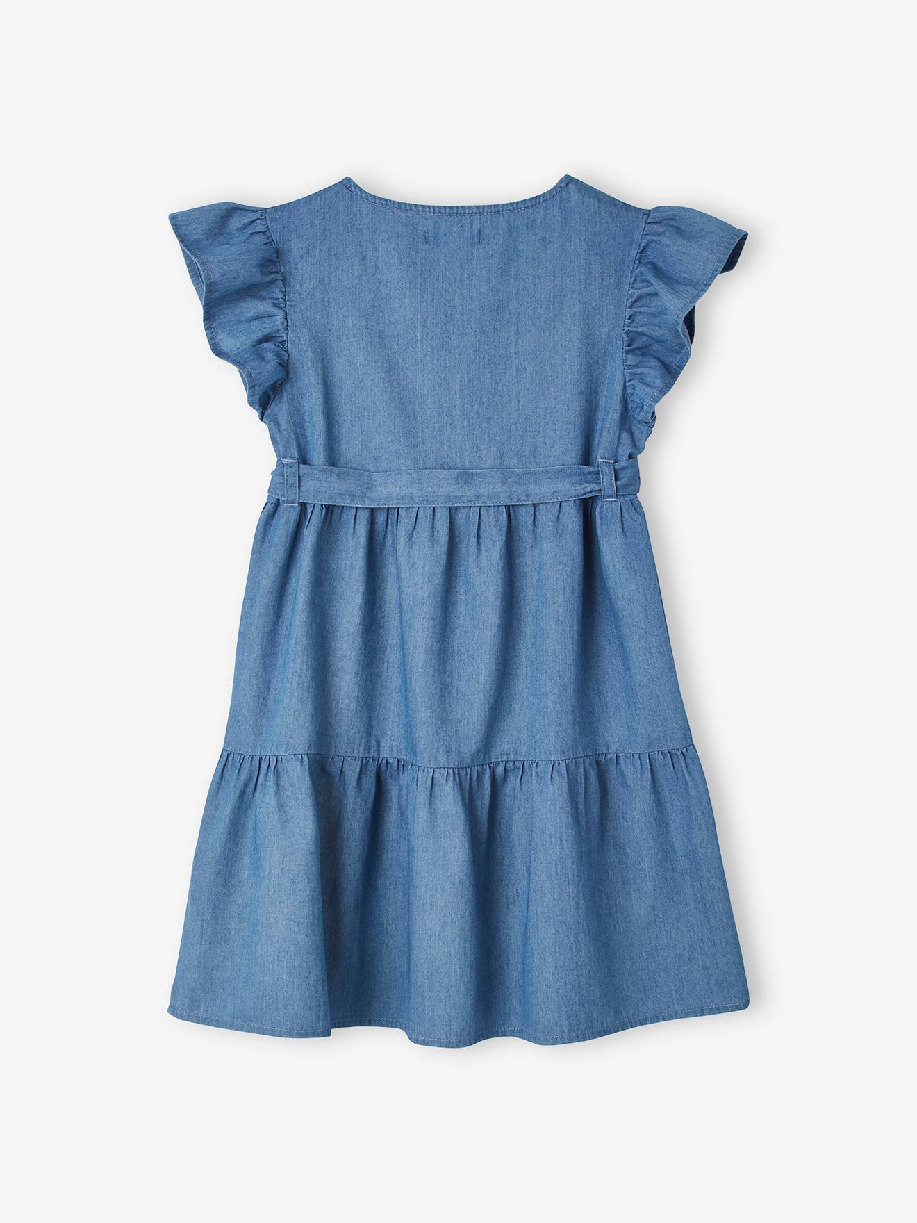 Light blue jean outlet dress